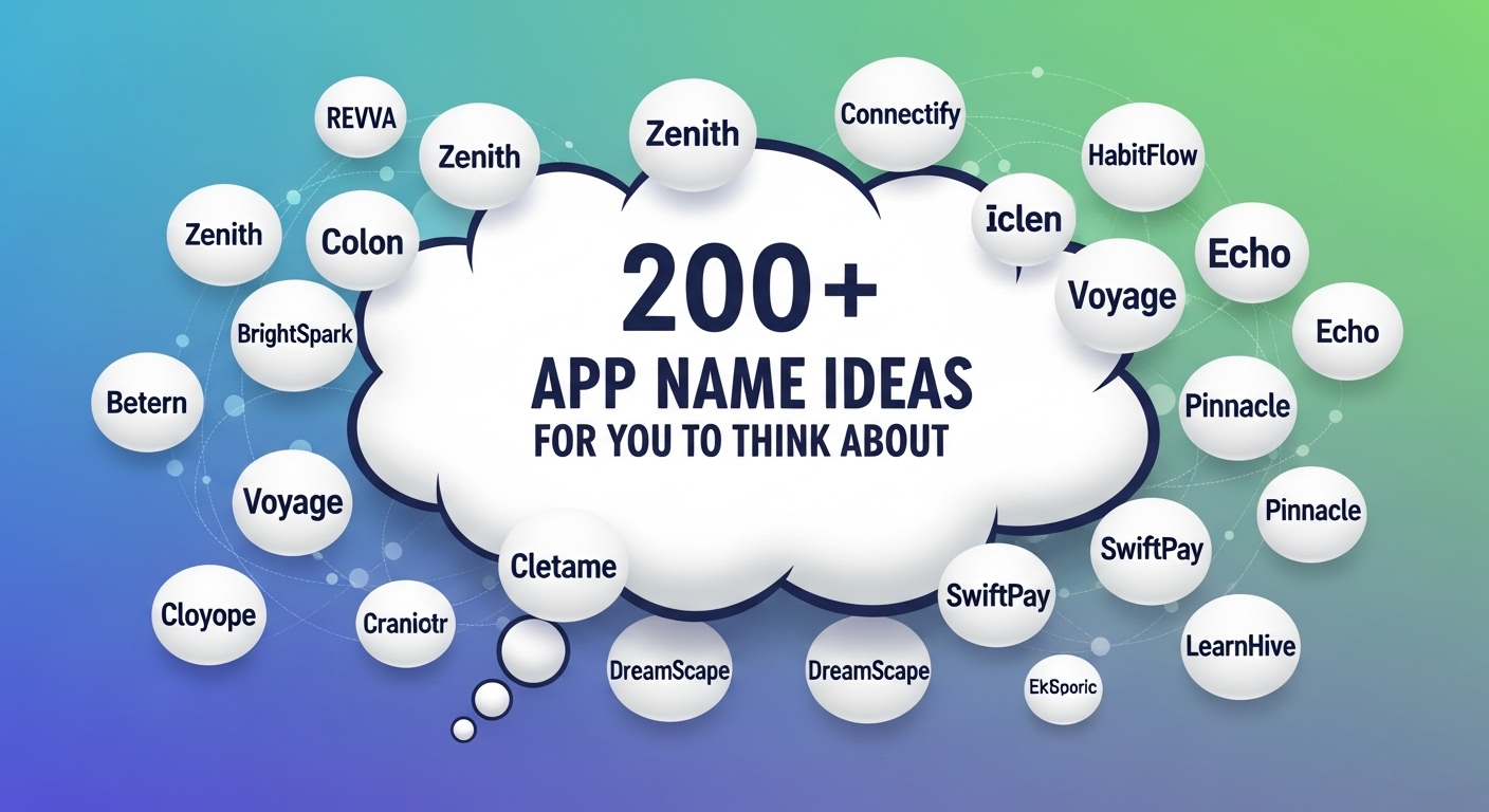 200+ App Name Ideas for You to Think About