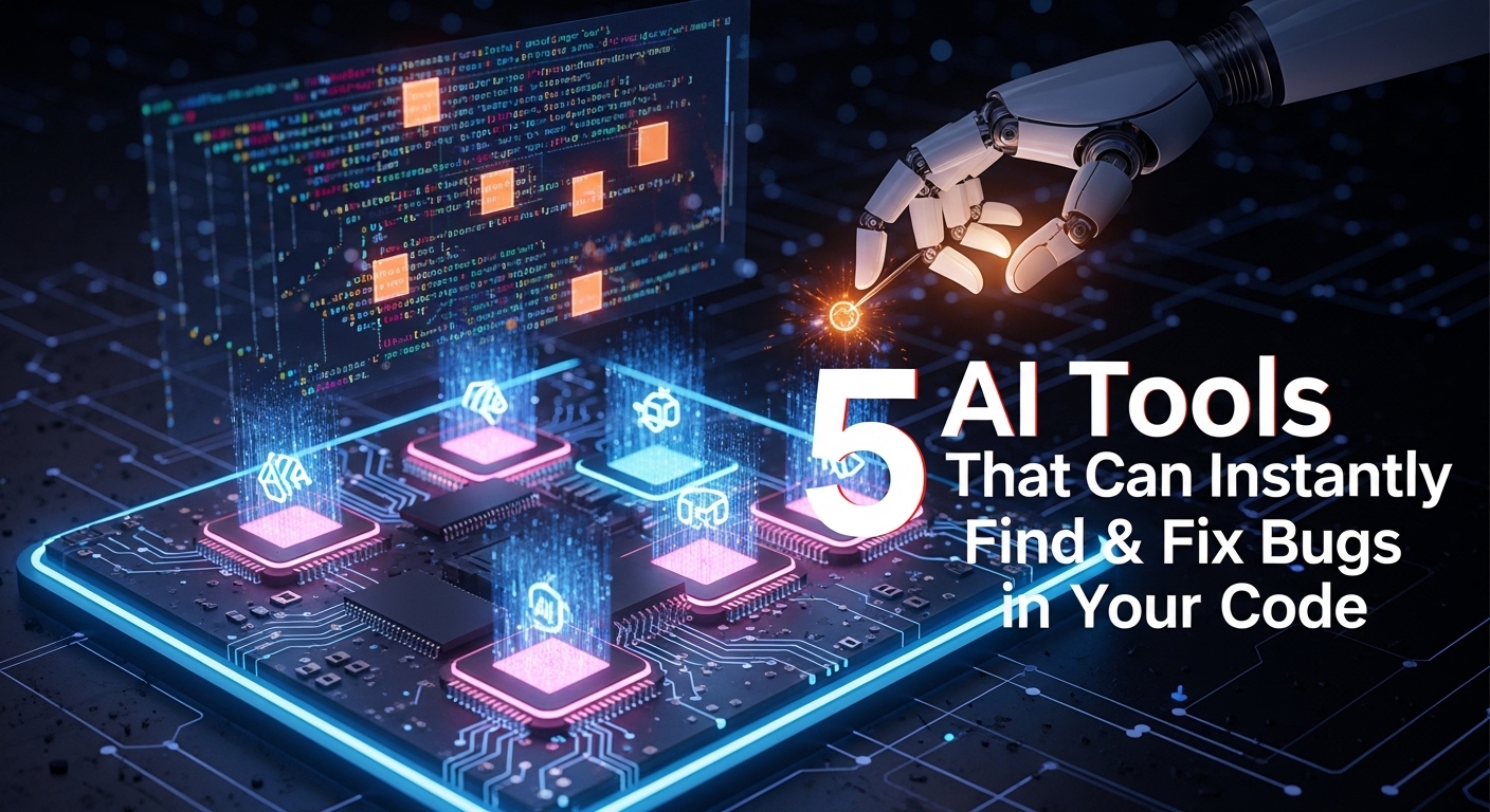 5 AI Tools That Can Instantly Find & Fix Bugs in Your Code