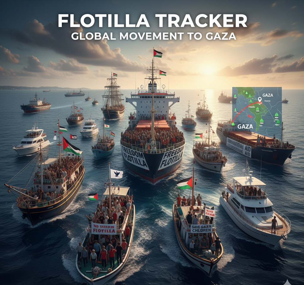 Flotilla Tracker - Global Movement to Gaza